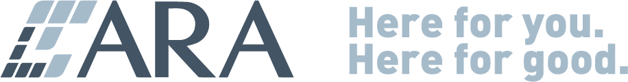 ARA Group. Here for you. Here for good.